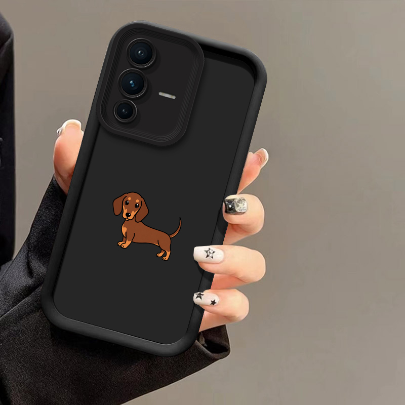 Vivo V40 - Tier-Dackel-Handyhülle für Vivo V70 FE V60