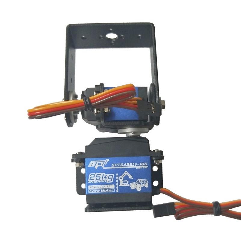 Hydration Sensor Skin - 2 dof Roboter Pan und Tilt