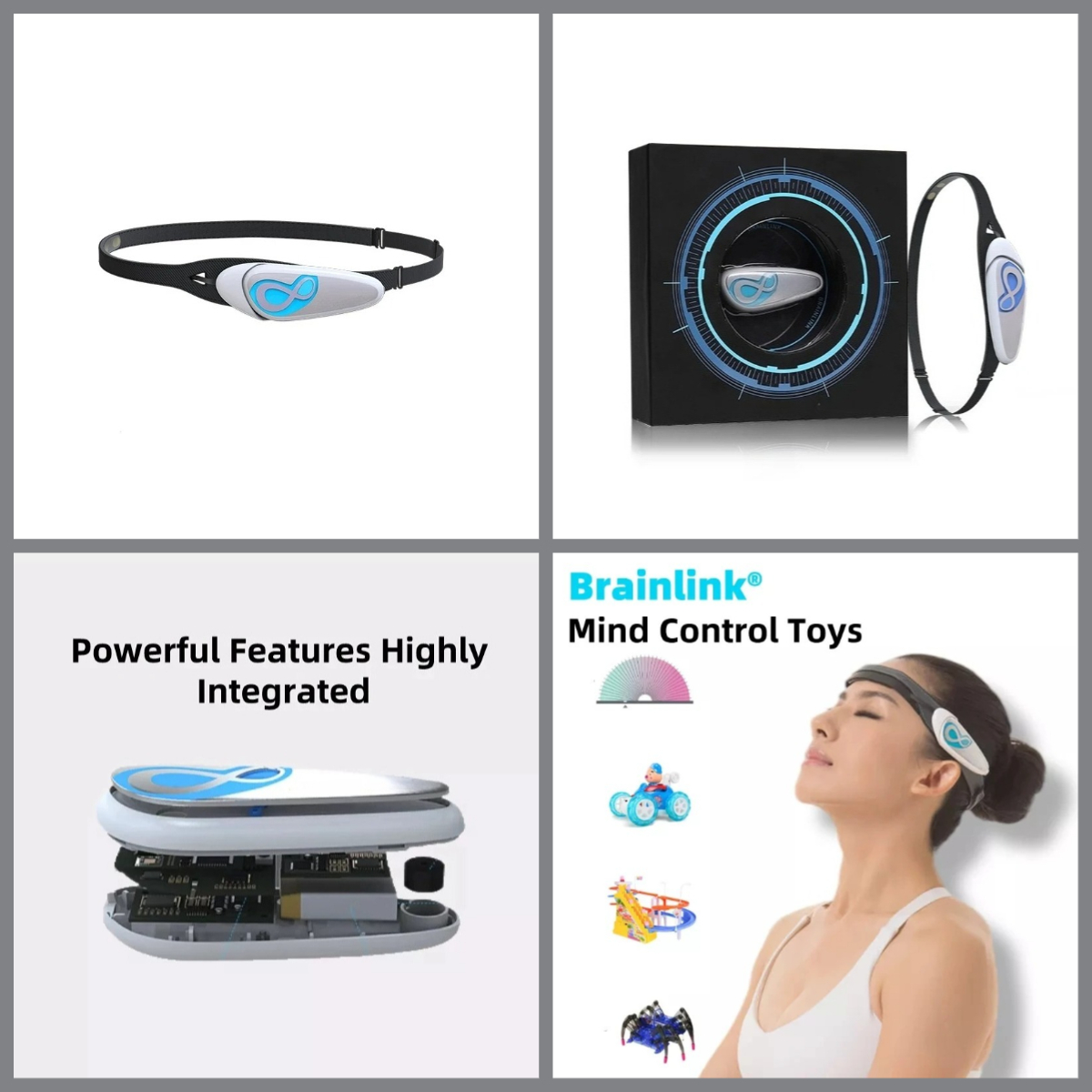 Trockenelektroden-EEG-Gehirnwe – Meditation Headband Eeg Bewertung und Preis