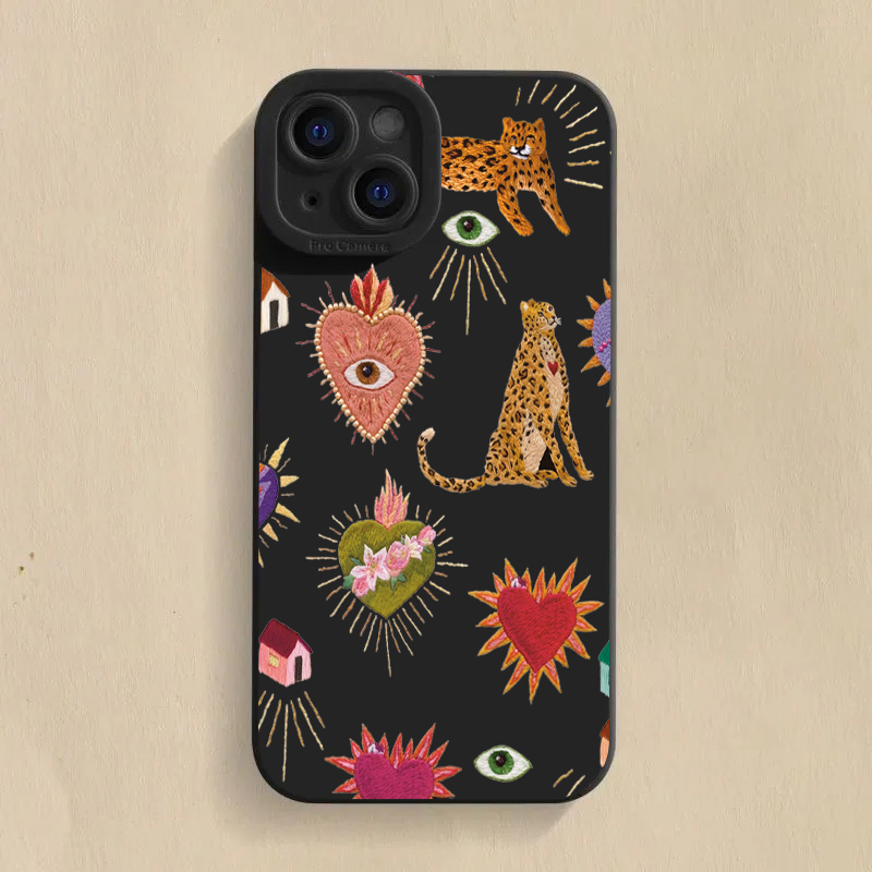 Blumen-Leoparden-Augen Handyhü – Samsung Galaxy A55 Bewertung und Preis