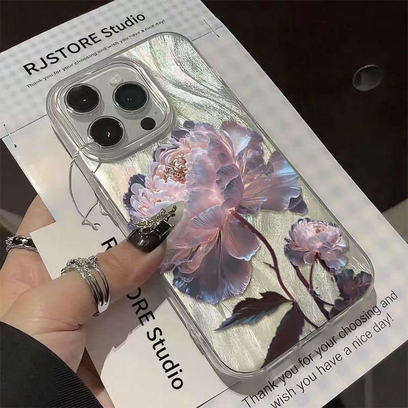 Rosa Pfingstrosen-Lotus-Muster – Samsung Galaxy A55 Bewertung und Preis