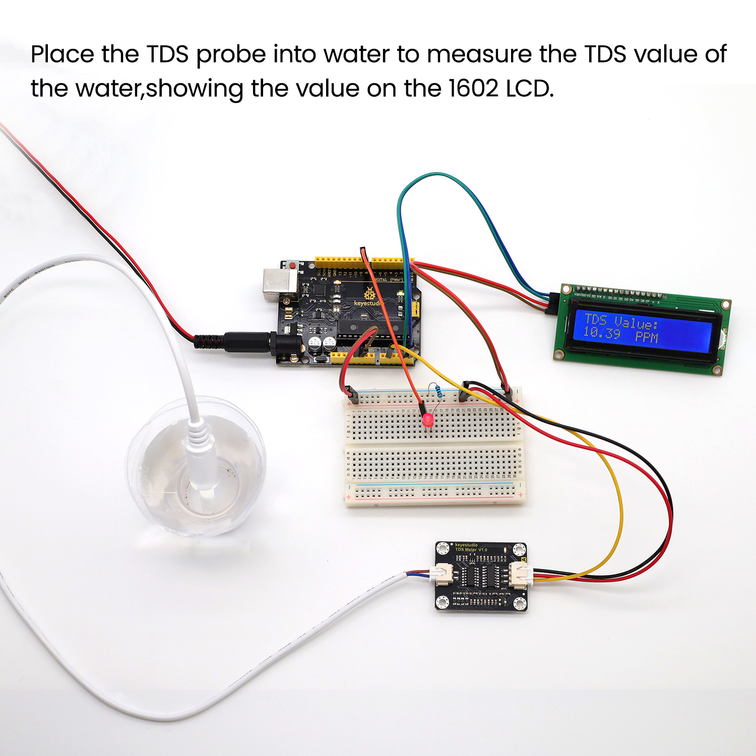 keyestudio TDS Sensor Meter V1 – Hydration Sensor Skin Bewertung und Preis